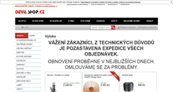 Desktop Screenshot of devilshop.cz